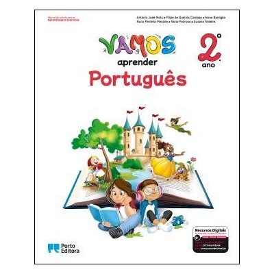 Livro VAMOS aprender Português - 2.º Ano Manual 2025