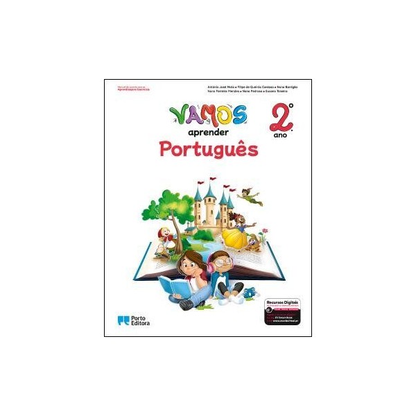 Livro VAMOS aprender Português - 2.º Ano Manual 2025