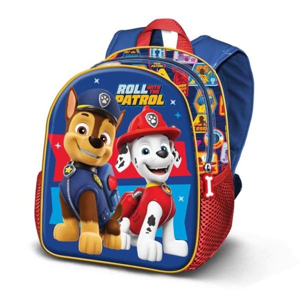 MOCHILA PATRULHA PATA DUTY 3D 31X26X11CM ADAPTAVEL A CARRO