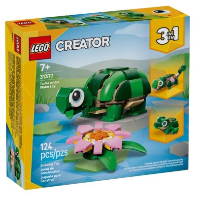 LEGO CREATOR 3-IN-1 TARTARUGA COM NENUFAR