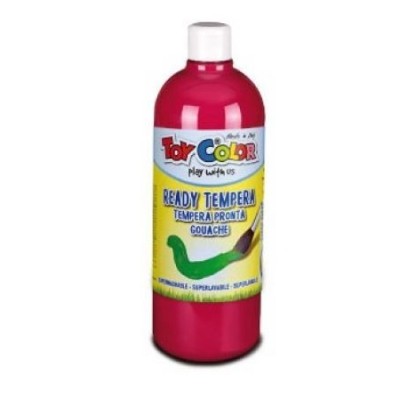 GUACHE LIQUIDO PRONTO TOY COLOR 1LT VERMELHO
