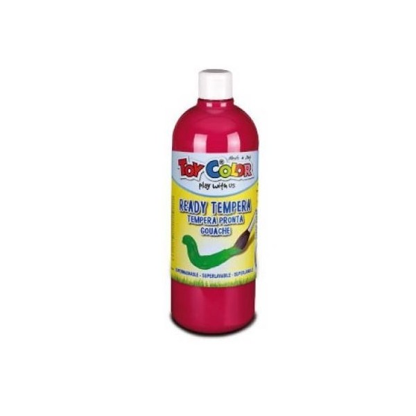GUACHE LIQUIDO PRONTO TOY COLOR 1LT VERMELHO