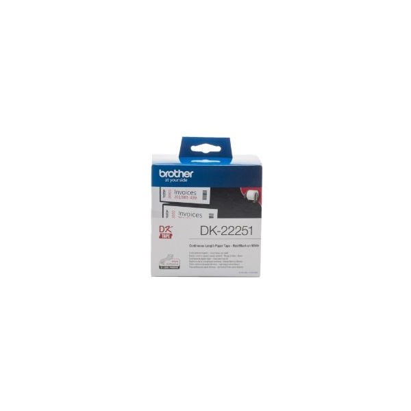 ROLO ETIQUETAS BROTHER DK22251 62MM x 15,24MT (CONTINUO)