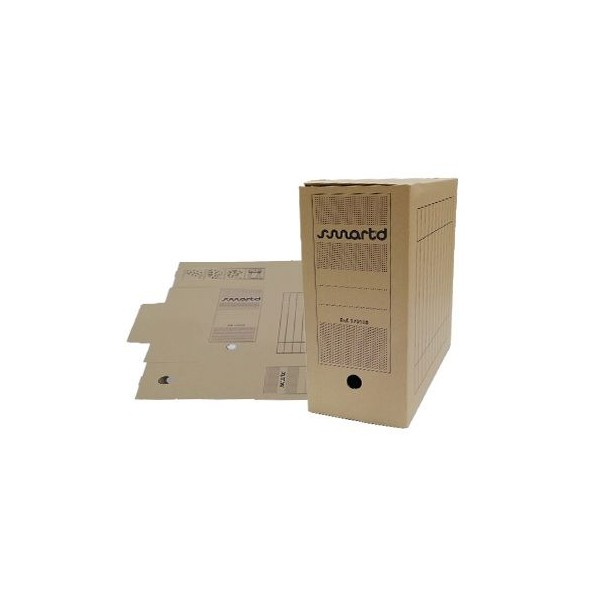 CAIXA ARQUIVO DEFINITIVO CARTAO MONTAVEL A4 340x250x140mm KRAFT