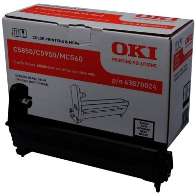 TAMBOR COMPATIVEL C/ OKI C5850 PRETO 20K