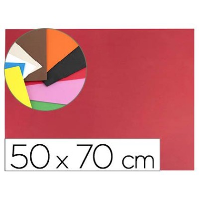 PLACA GOMA EVA 50x70CM VERMELHO