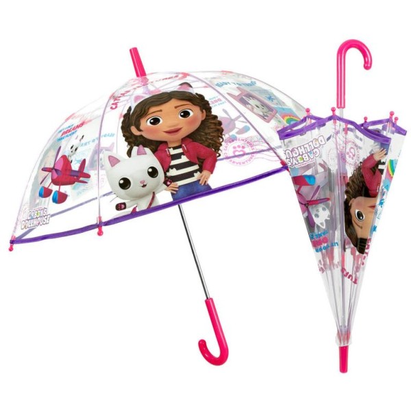 GUARDA CHUVA INFANTIL GABBY´S DOLLHOUSE