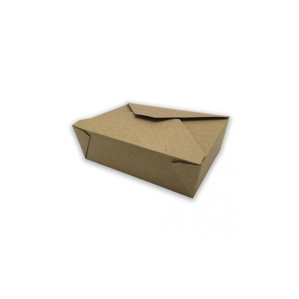 CAIXA CARTAO TAKE-AWAY 19.7x14x4.5 1470ml KRAFT