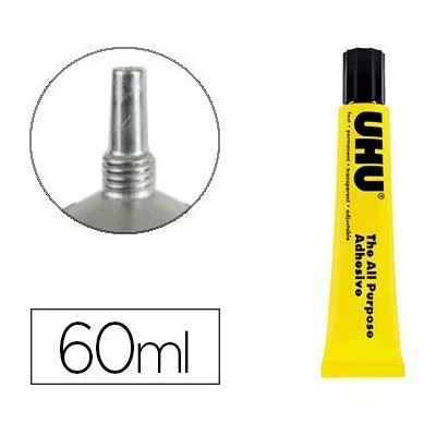 TUBO COLA UHU BISNAGA 60ML