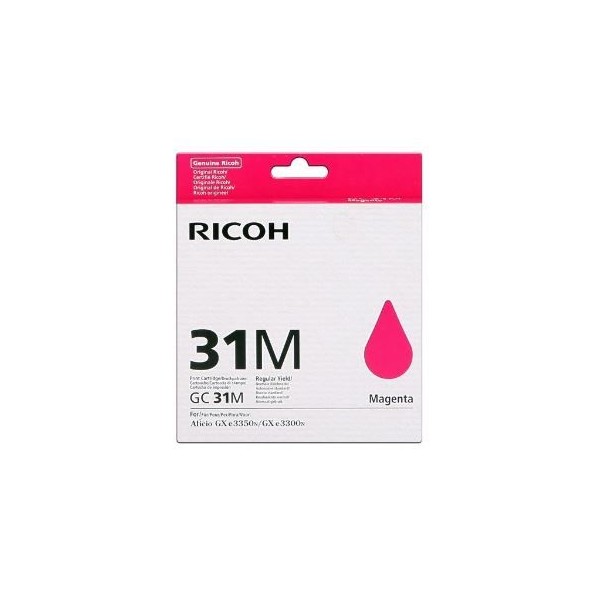 TINTA GEL RICOH TYPE GC-31 MAGENTA 1K ORIGINAL