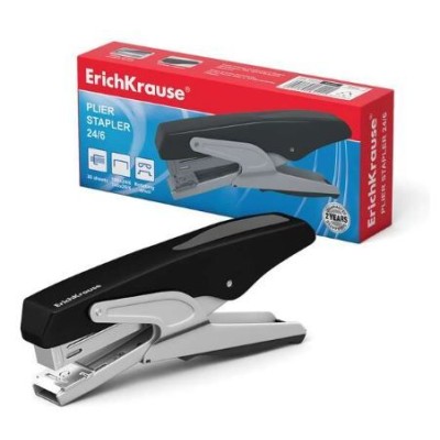 AGRAFADOR ALICATE ERICHKRAUSE METALICO/PLASTICO GRANDE (24/6) (30FLS)