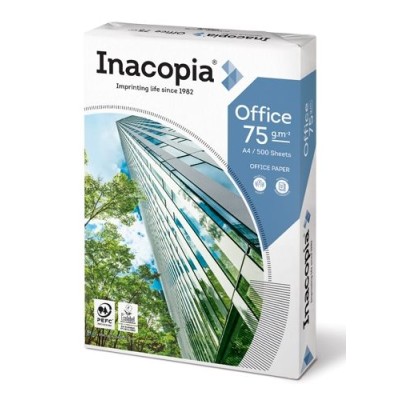 RESMA PAPEL FOTOCOPIA INACOPIA OFFICE A4 75GR.