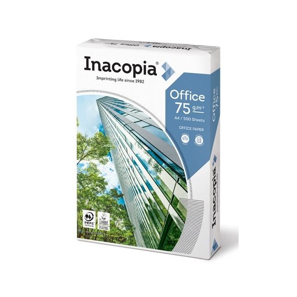RESMA PAPEL FOTOCOPIA INACOPIA OFFICE A4 75GR.