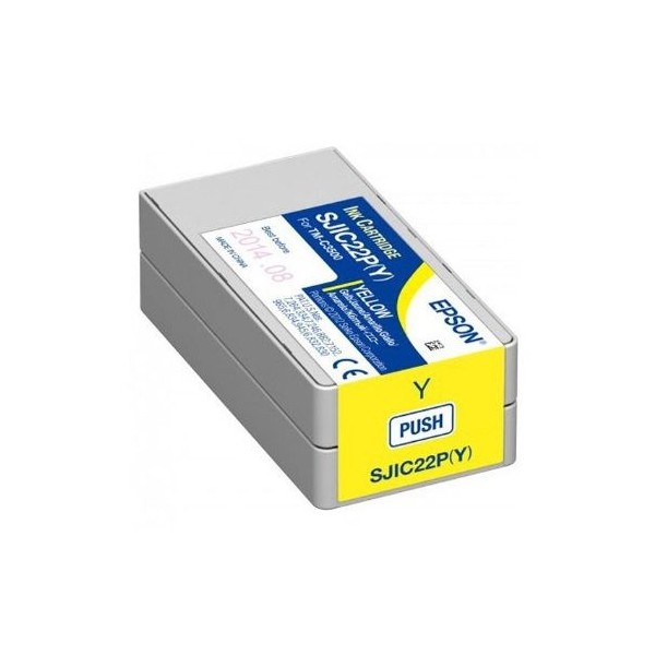 TINTEIRO EPSON S020601 TM-C3500 AMARELO ORIGINAL