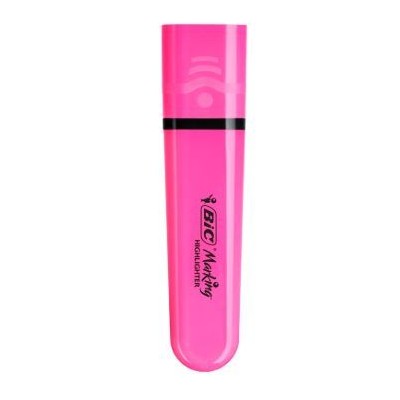 MARCADOR FLUORESCENTE BIC MARKING HIGHLIGHTER - ROSA