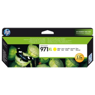 TINTEIRO HP 971XL AMARELO 6.6k ORIGINAL