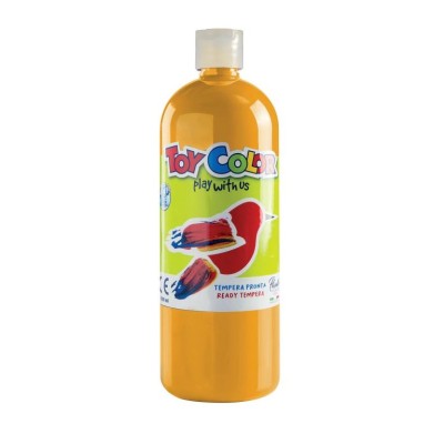 GUACHE LIQUIDO PRONTO TOY COLOR 1LT AMARELO SOL/TORRADO
