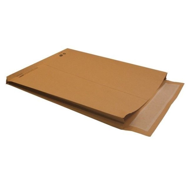 ENVELOPE KRAFT C/ FOLE 120gr. A4+ 250x353x40mm C/ PALA ENSACAR