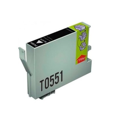 TINTEIRO COMPATIVEL C/ EPSON T0551 PRETO