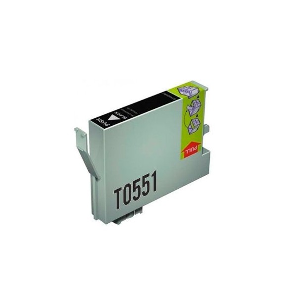 TINTEIRO COMPATIVEL C/ EPSON T0551 PRETO