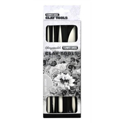 BLISTER C/ 4 TEQUES EM PLASTICO CLAYWORLD