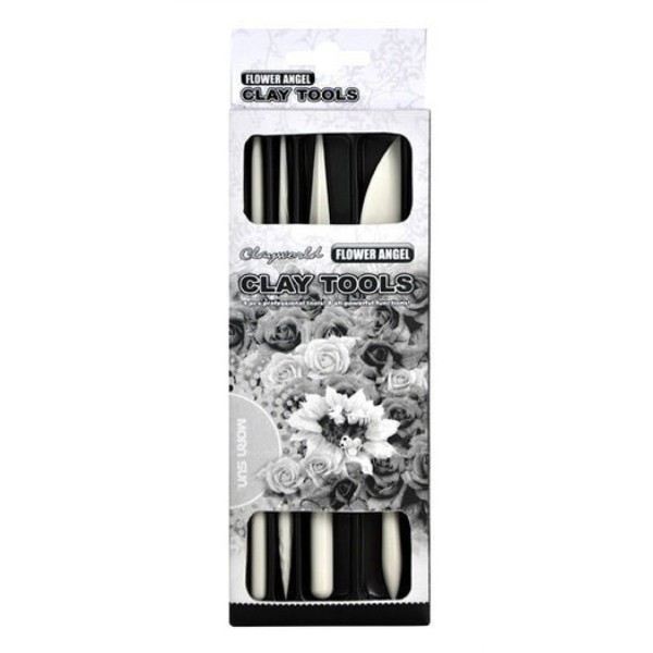 BLISTER C/ 4 TEQUES EM PLASTICO CLAYWORLD