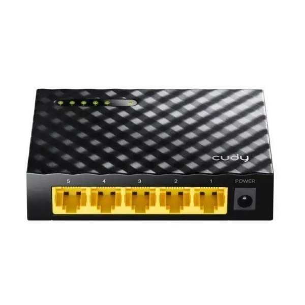 SWITCH CUDY GS105D 5P 10/100 /1000 Mbps - GIGABIT