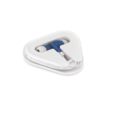 "BD" AURICULARES C/ CABO DE 1.25MT AZUL