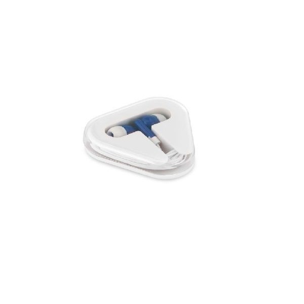 "BD" AURICULARES C/ CABO DE 1.25MT AZUL