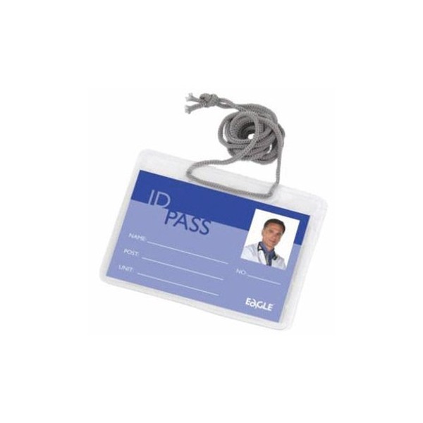 PACK 12 x IDENTIFICADORES HORIZONTAL 115x85MM C/ FIO