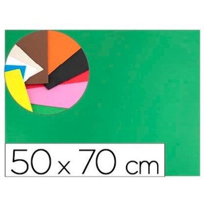 PLACA GOMA EVA 50x70CM VERDE