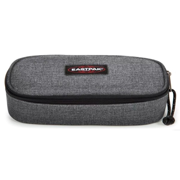 ESTOJO ESCOLAR OVAL EASTPAK SINGLE BLACK DENIM