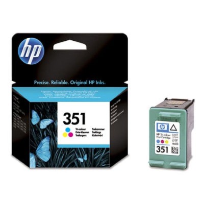 TINTEIRO HP 351XL TRICOLOR ORIGINAL
