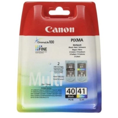 KIT TINTEIROS CANON PG40 + CL41 ORIGINAL