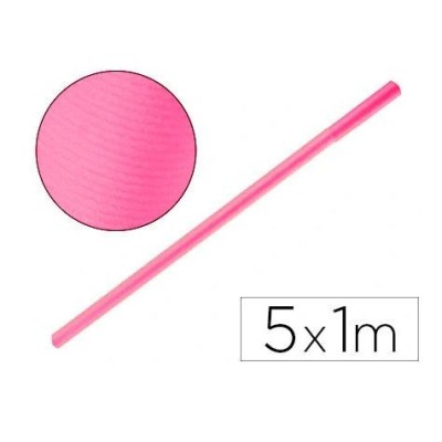 ROLO PAPEL KRAFT 65gr/m2  5x1MT - ROSA