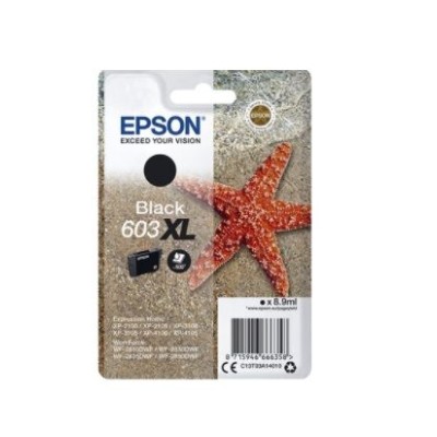 TINTEIRO EPSON 603XL PRETO ORIGINAL