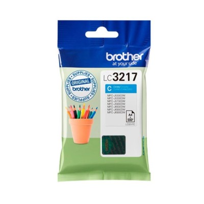 TINTEIRO BROTHER LC3217 CYAN (550p) ORIGINAL