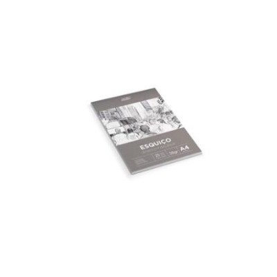 BLOCO PAPEL ESQUIÇO A4 25FLS 38GR.