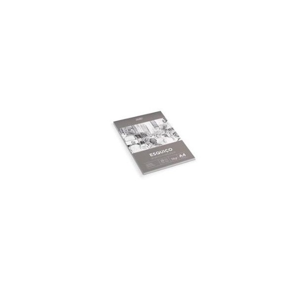 BLOCO PAPEL ESQUIÇO A4 25FLS 38GR.