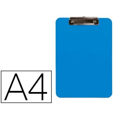 CLIP BOARD (PRANCHETA) PLASTICO A4 AZUL OPACO