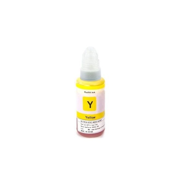 TINTEIRO COMPATIVEL C/ EPSON ECOTANK Nº113 AMARELO 70ML