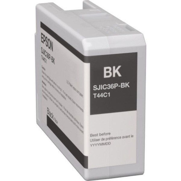 TINTEIRO EPSON SJIC36P PRETO ORIGINAL