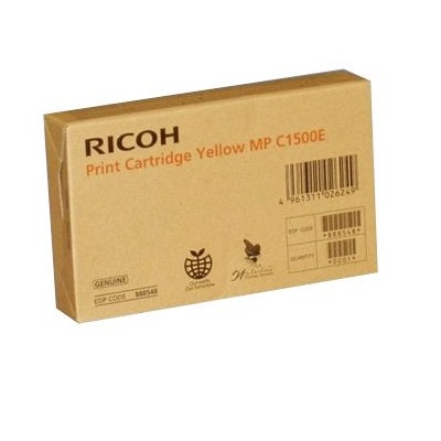 TINTA GEL RICOH MPC1500SP AMARELO ORIGINAL