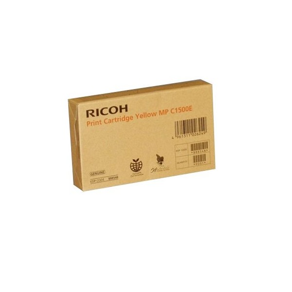TINTA GEL RICOH MPC1500SP AMARELO ORIGINAL