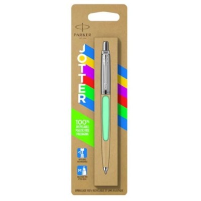 BLISTER C/ ESFEROGRAFICA PARKER JOTTER PASTEL MENTA