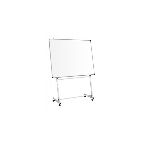 SUPORTE QUADRO BRANCO 150X120cm/90x120cm C/RODAS CINZA CLARO