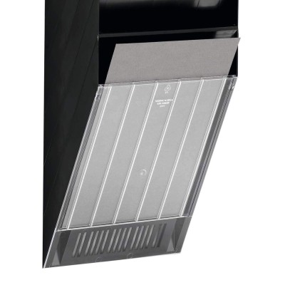 PLACA FRONTAL P/ EXPOSITOR PAREDE DURABLE FLEXIBOXX - TRANSPARENTE