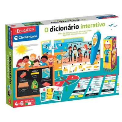 JOGO O DICIONARIO INTERATIVO CLEMENTONI EDUCATION