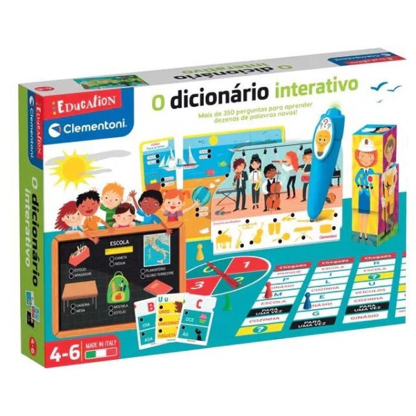 JOGO O DICIONARIO INTERATIVO CLEMENTONI EDUCATION