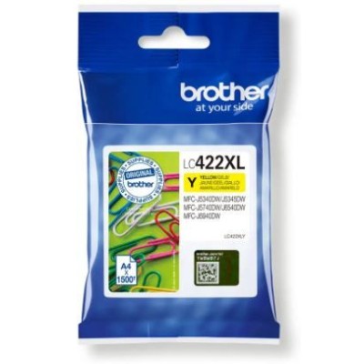TINTEIRO BROTHER LC422XL AMARELO ORIGINAL